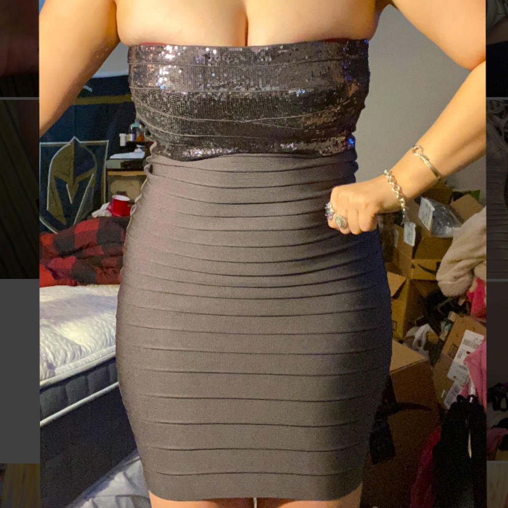 Authentic Herve Leger Bandage Dress *FIRM*